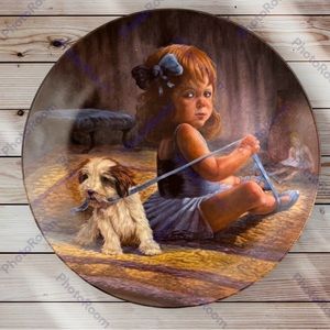 Gregory Perillo "Ballerinas Dilemma", collectors plate 1980